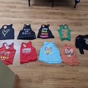 Zumba Fitness Tank Tops & Zipup Bundle